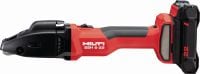 SSH 6-22 tesouras a bateria Tesoura de corte duplo a bateria de alta capacidade para cortes rápidos em chapas metálicas, perfis e dutos de HVAC de até 2,5 mm│12 gauge (Nuron Plataforma à bateria)