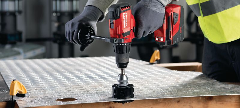 Serra MultiCut Serra craniana bimetálica premium para cortar madeira, metal e gesso cartonado Aplicações 1