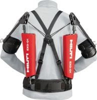 EXO-O1 Exoesqueleto aéreo suspenso Exoesqueleto passivo para ajudar a aliviar a tensão nos ombros e braços durante os trabalhos em instalações suspensas
