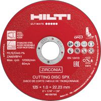 Discos de corte de aço inoxidável SPX Disco de corte de aço inoxidável de fino corte para aço inoxidável e outros metais