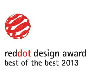                Esse produto recebeu o prêmio "Best of the Best" do Red Dot Design Award.            