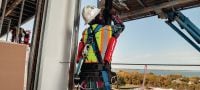 EXO-O1 Exoesqueleto aéreo suspenso Exoesqueleto passivo para ajudar a aliviar a tensão nos ombros e braços durante os trabalhos em instalações suspensas Aplicações 4