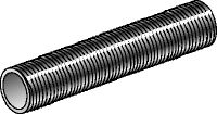 Tubos roscados GR-G-F - Grau de aço 4.6 (HDG) Tubo roscado galvanizado a quente (HDG) com grau de aço 4.6, utilizado como acessório para várias aplicações