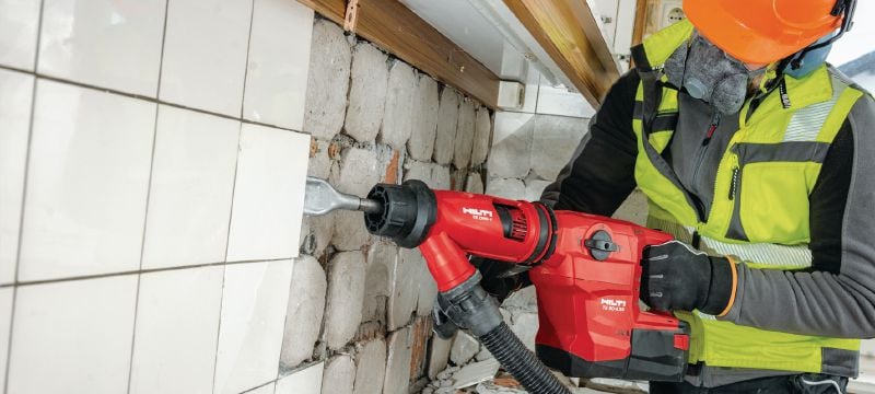 Cinzéis de azulejo TE-YX TI Ponteiro de azulejos SDS Max (TE-Y) autoafiáveis para raspagem de materiais superficiais Aplicações 1