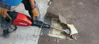 TE-S FS Raspadores de pisos Ponteiros raspadores de pisos TE-S ultra afiados para remover pavimentos e revestimentos de pisos com ferramentas de demolição Aplicações 2