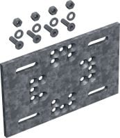 Chapa modular MT-P-G OC Chapa modular para montagem de estruturas modulares em aço estrutural sem a necessidade de fixação direta